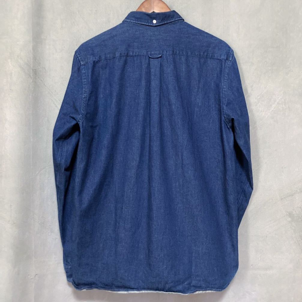 美品】BEAMS PLUS ビームスプラス デニム ボタンダウン シャツ（BEAMS 