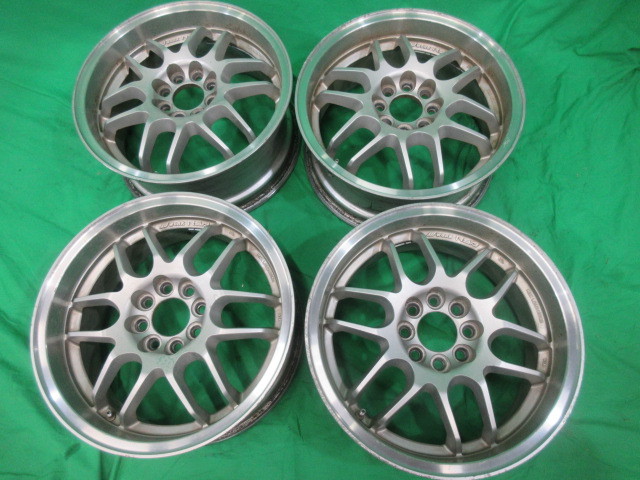 WORK ワーク RSβ シルバー？ 15インチ 15X6.5J+42 PCD100 4H アルミ