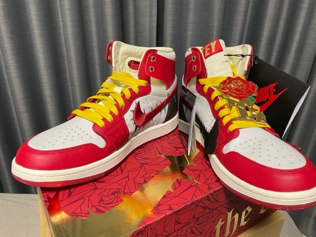 即決 Teyana Taylor Nike WMNS Air Jordan 1 High Zoom CMFT 2 Gym Red 