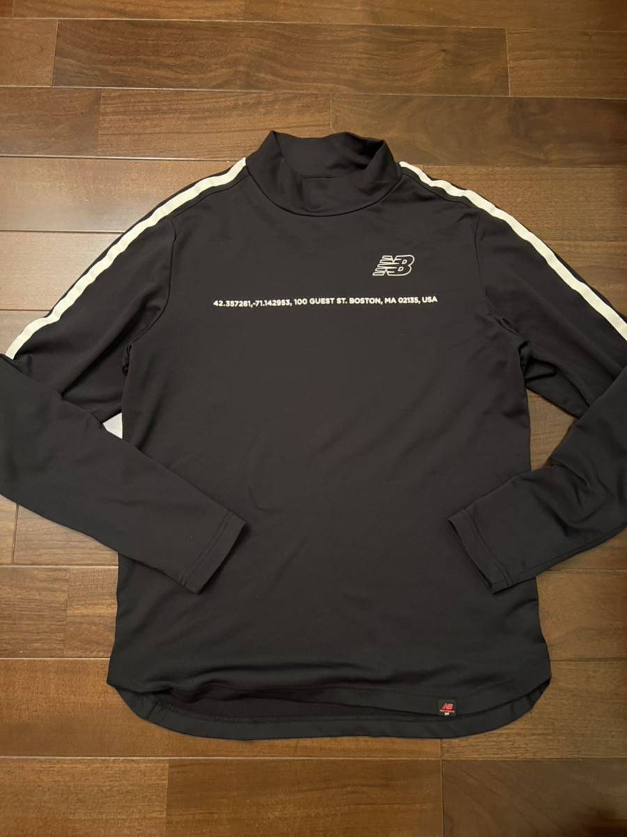NEW BALANCE GOLF ニューバランスゴルフ　ハイネック ブラック　5