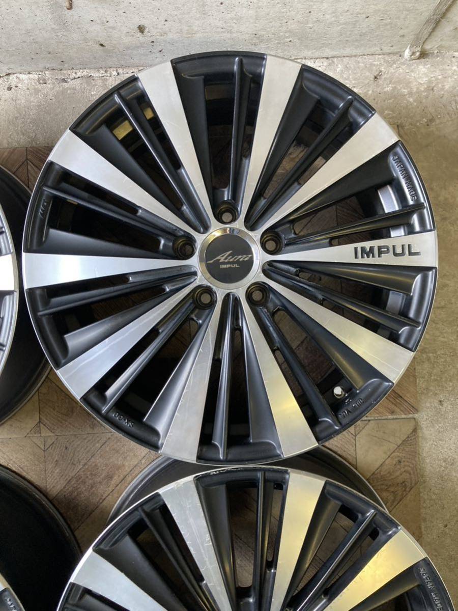 IMPUL Aura インパル アウラ SX-30 18インチアルミホイール 7J 5穴 