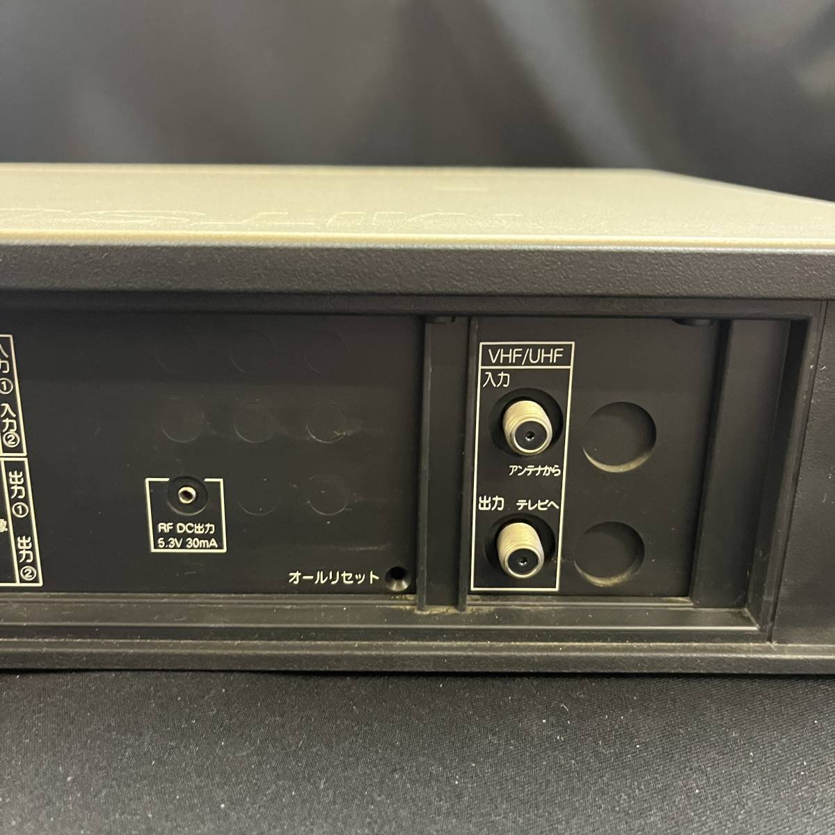 ジャンク 送料込】『三菱 ビデオカセットレコーダー S-VHS HV-SX300
