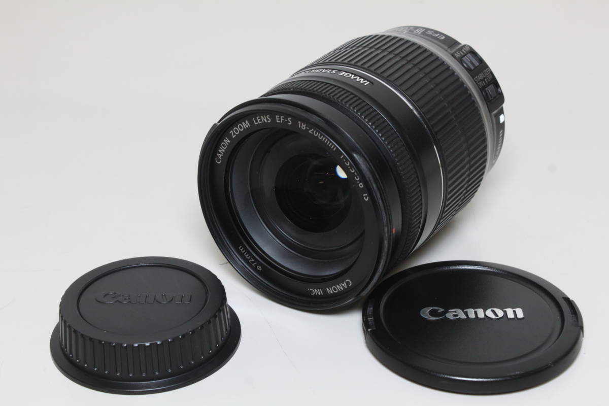 ジャンク品】Canon/EF-S 18-200mm f3.5-5.6 IS/ズームレンズ ④ 【公式