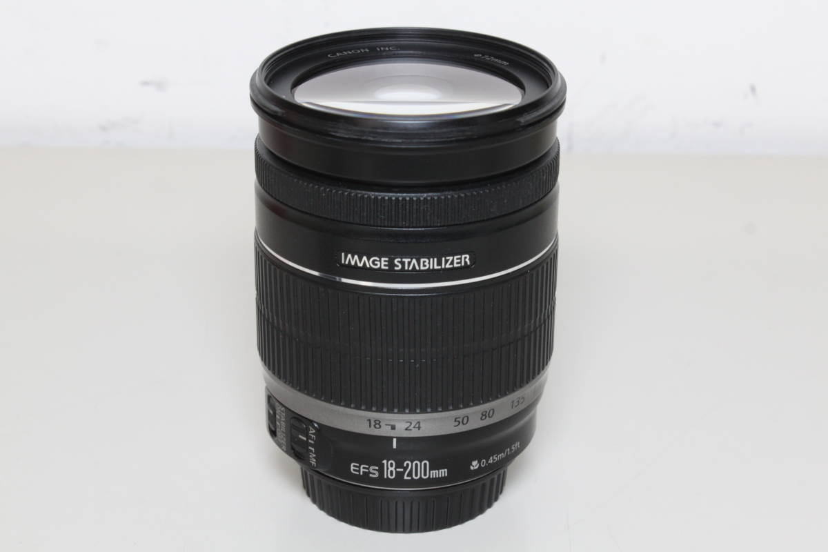 ジャンク品】Canon/EF-S 18-200mm f3.5-5.6 IS/ズームレンズ ④ 【公式