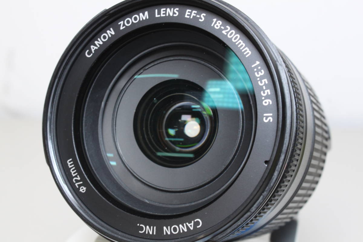 ジャンク品】Canon/EF-S 18-200mm f3.5-5.6 IS/ズームレンズ ④ 【公式