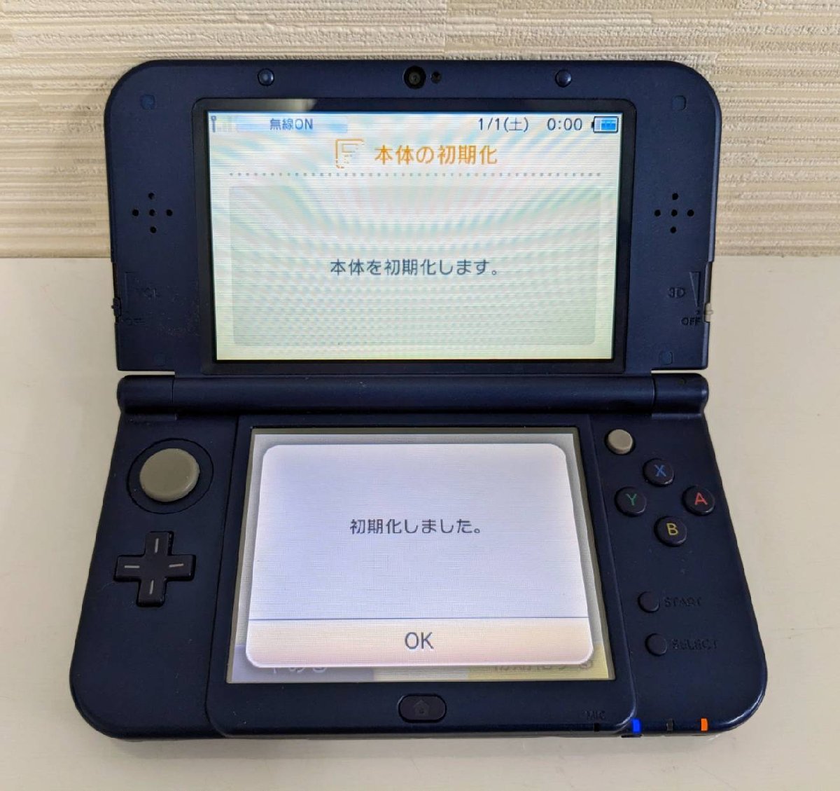 釧路店【中古品】6-53 new ニンテンドー3DS LL 本体のみ RED-001  