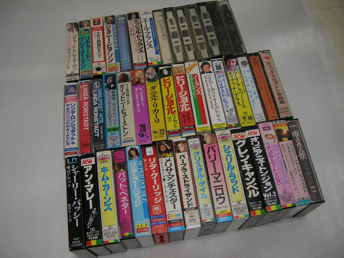 ☆中古品 洋楽 他 カセットテープ 大量セット まとめ売り オリビア 