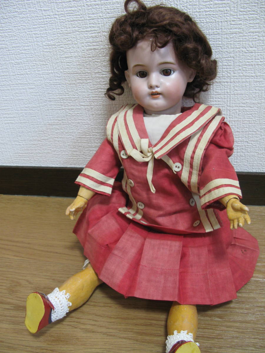 アンティークドイツ シモン＆ハルビックビスクドール 美少女人形