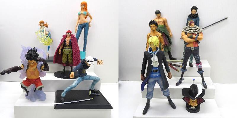 ONE PIECE　ワンピース　ゾロ　ロー　まとめ売り 063B398☆ 1円～ 【ジャンク品】ONEPIECE/ワンピース フィギュア
