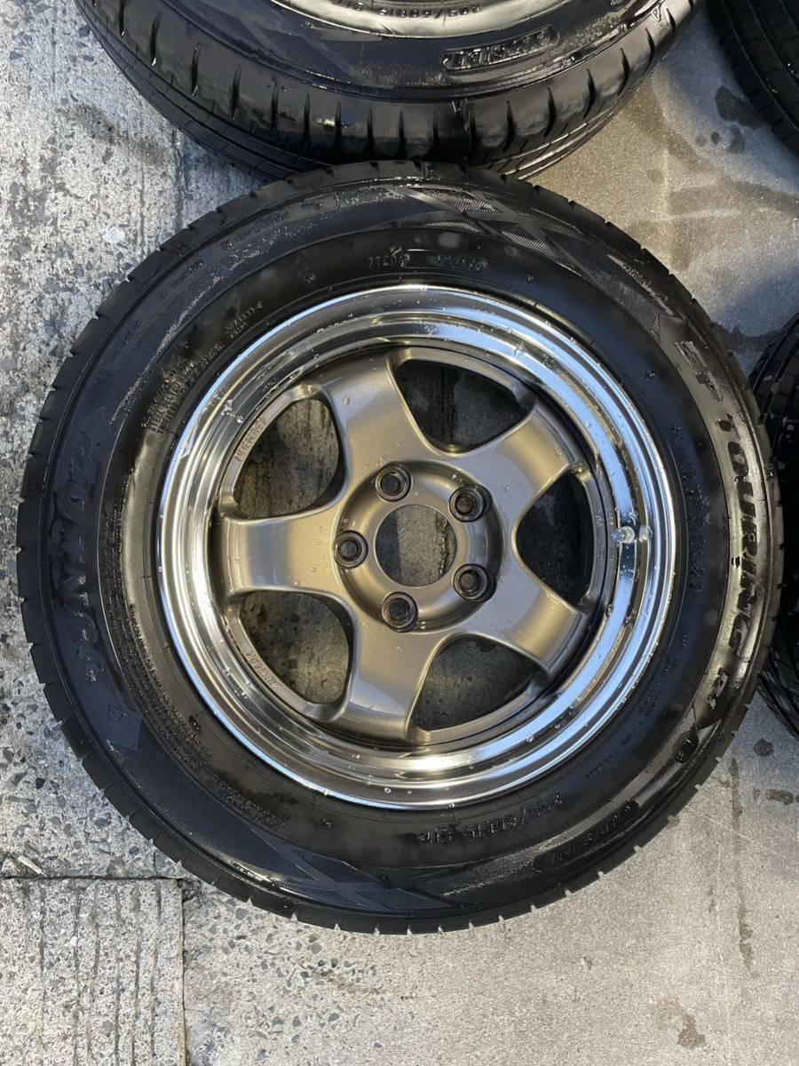 work ホイール 114.3 5穴 15インチ 6.5J (パーツ)｜売買された 