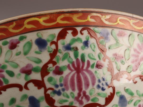 中国古玩 唐物 十錦 鉢 古作 時代物 極上品 初だし品 C0029