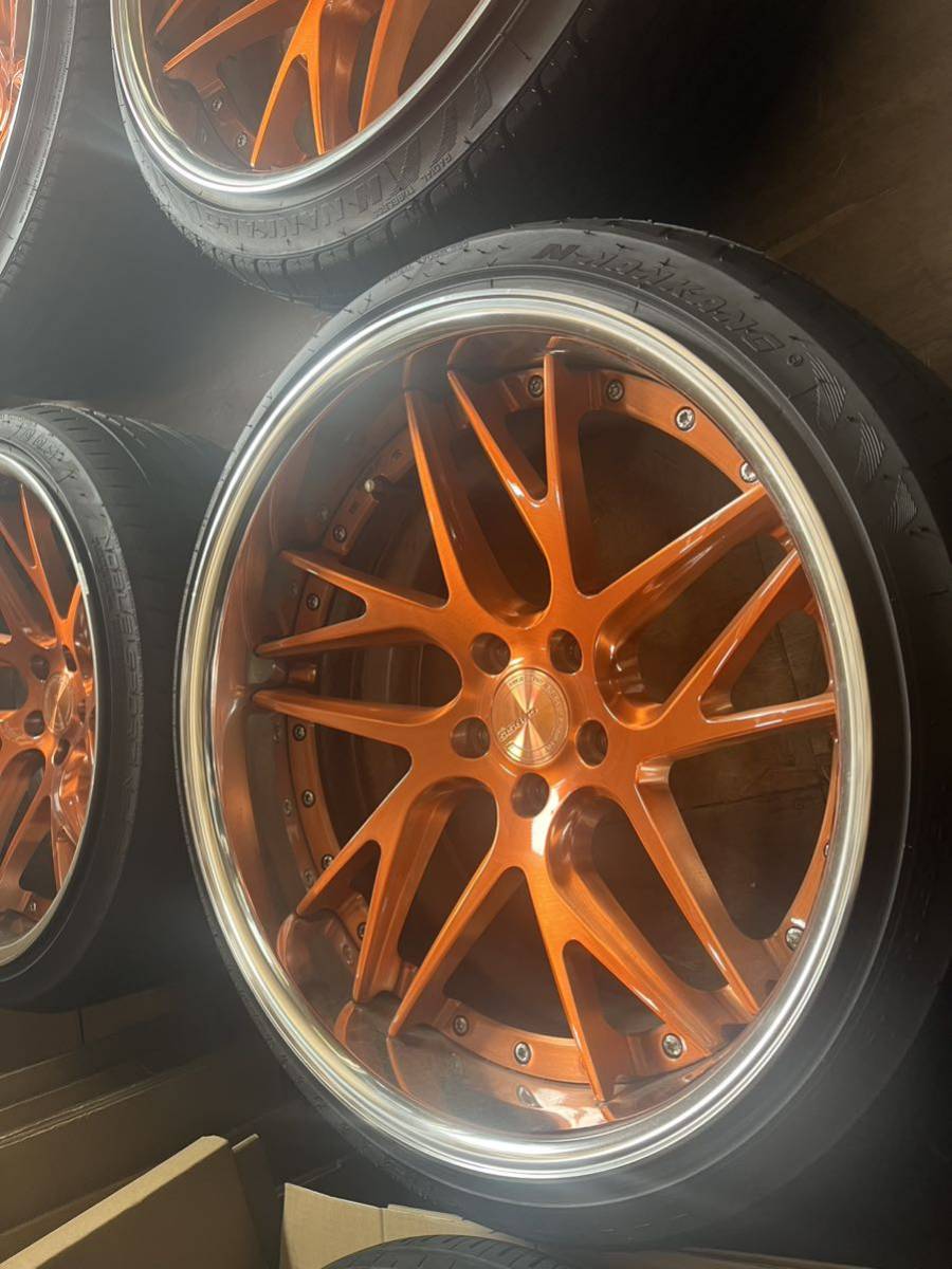 WORKワークホイールグノーシスCVX20インチ！特注カッパーカラー 