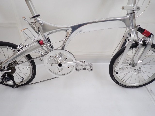 取引決定！｢整備点検済！防犯登録料込み中古20インチミニベロホワイト。｣