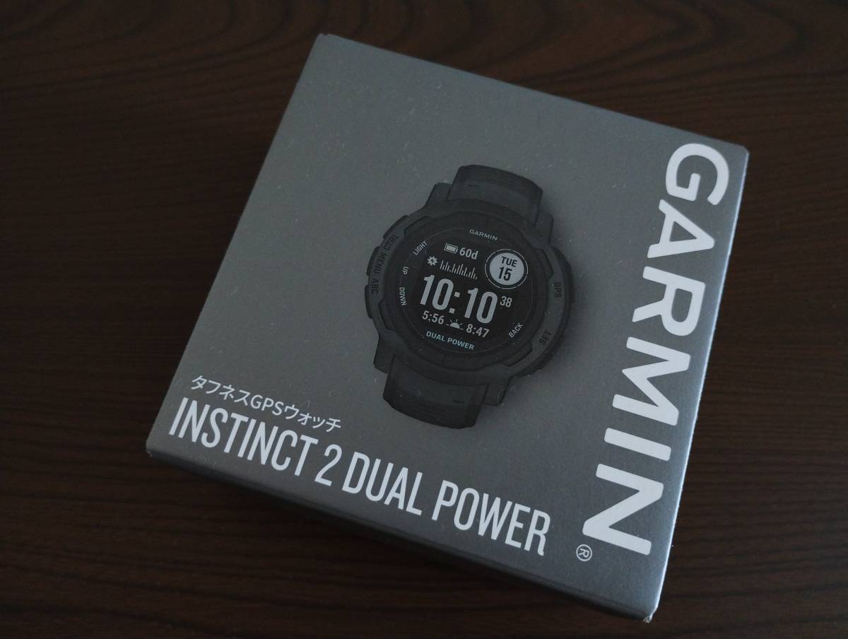 Garmin Instinct 2 Dual Power 黒 未使用 送料込