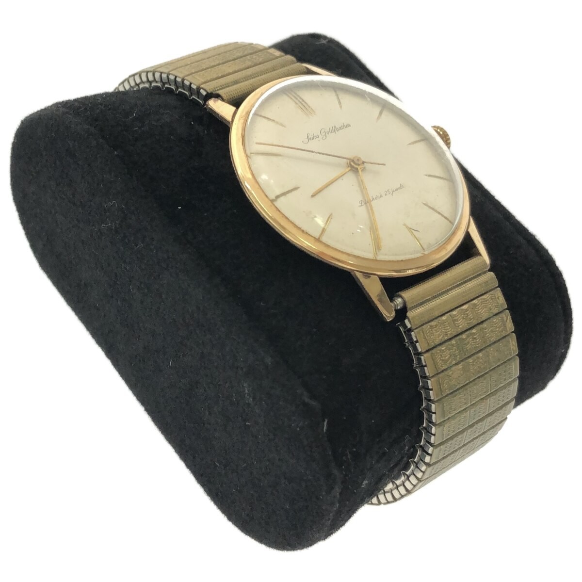稼働品】Seiko goldfeather セイコー ゴールドフェザー J14060 手巻き 
