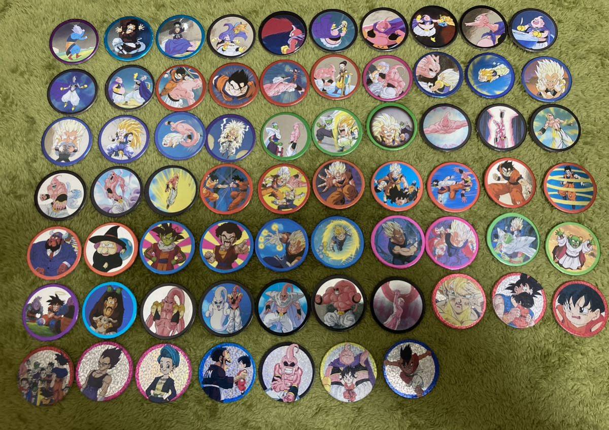 ドラゴンボール Z メンコ めんこ 面子 ゴールド シルバー キラ S B 