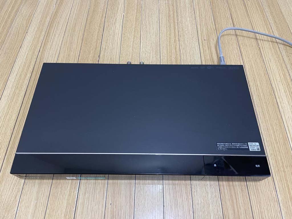 ☆SONYソニー2番組同時1TBHDD内蔵ブルーレイレコーダーBDZ-EW1200☆外