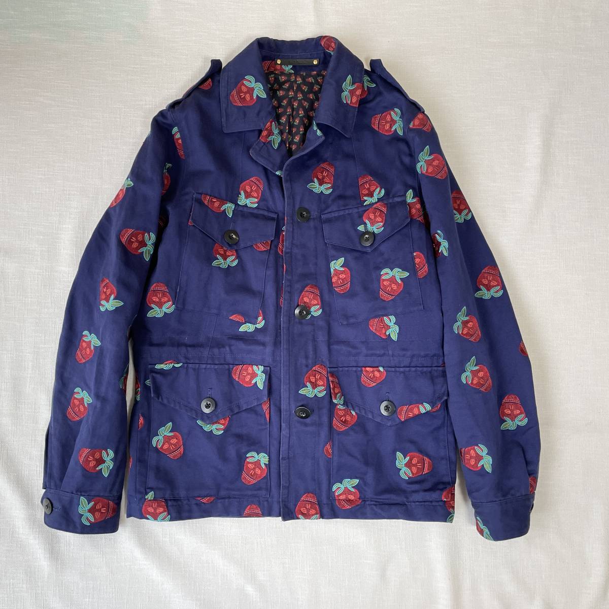 □1円〜 ＜超希少!!＞□Paul Smith ポールスミス ストロベリースカル 