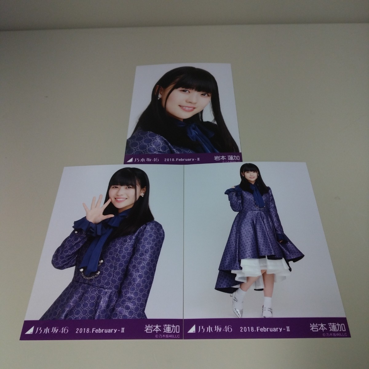 乃木坂46 岩本蓮加 2018 February-2 ドーム衣装① 生写真 コンプ N2457