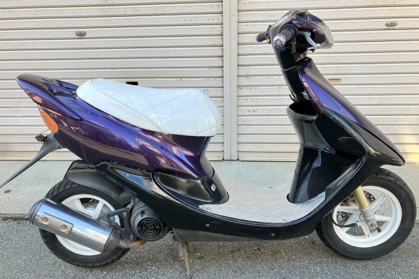 おたく ☆￥100オークション ホンダ ライブディオZX AF35 社外 アルミ