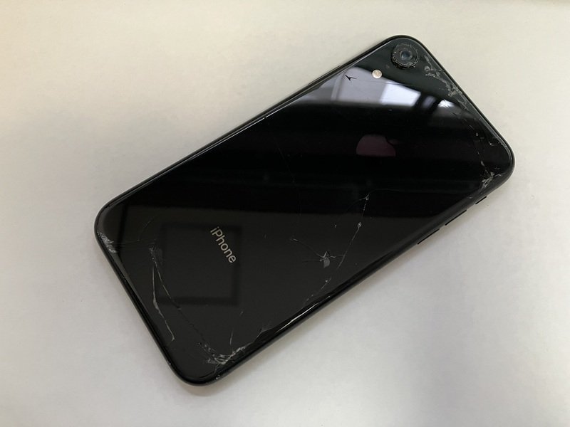 再FC658 SIMフリー iPhoneXR ブラック 128GB ロックOFF ジャンク IK858