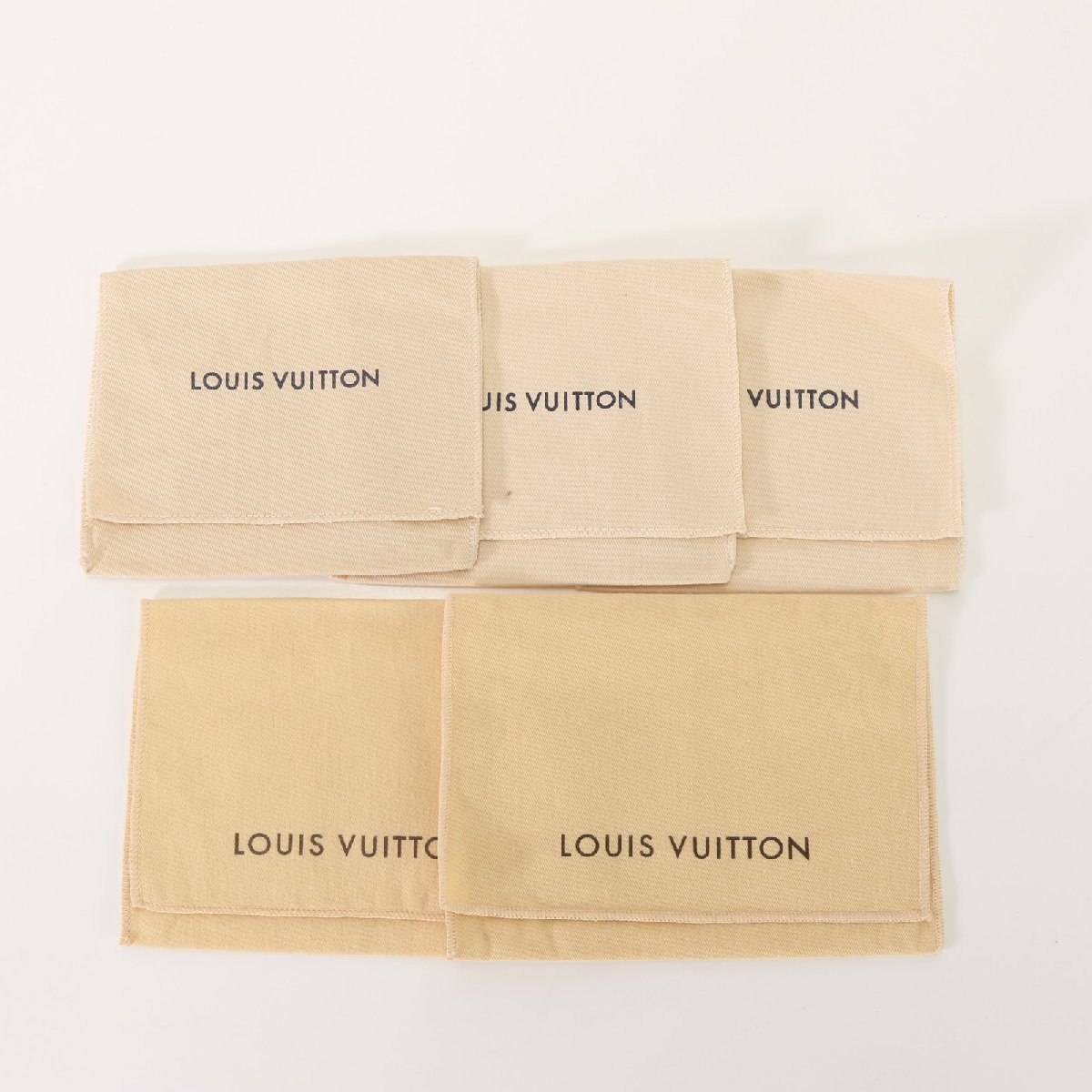 ■ルイヴィトン■まとめ 5枚 セット■保存袋■布袋■袋■財布 アクセサリー 収納 保管 バッグ カバン 鞄 メンズ レディース BET 0616-1E5