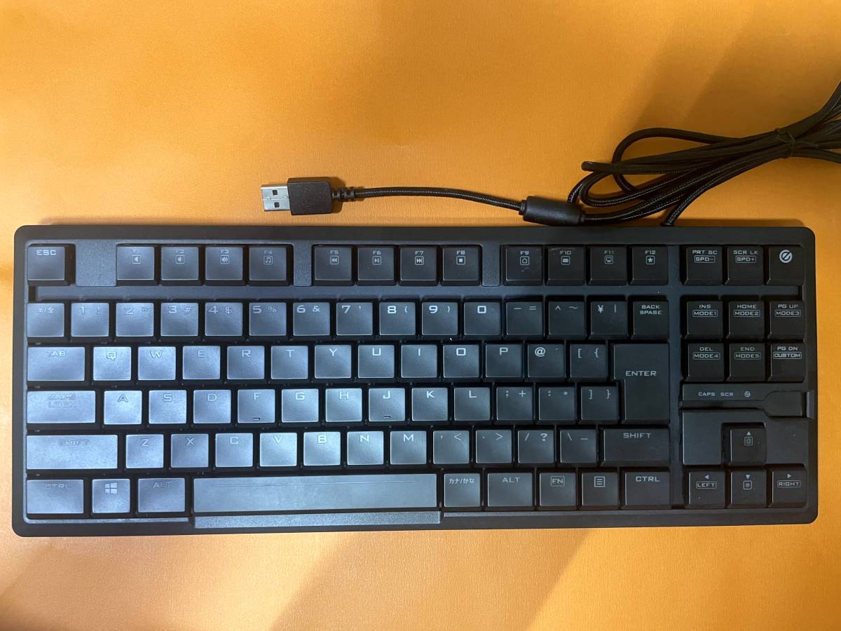 【中古】エレコムARMA FPSゲーミングキーボード(コンパクト)TK-ARMA30BK