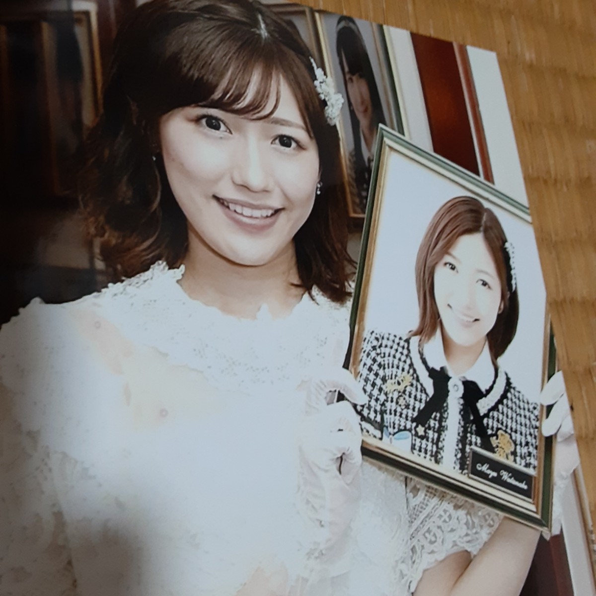 渡辺麻友卒業コンサート2L版生写真2枚 AKB48 SKE48 NMB48 HKT48 NGT48