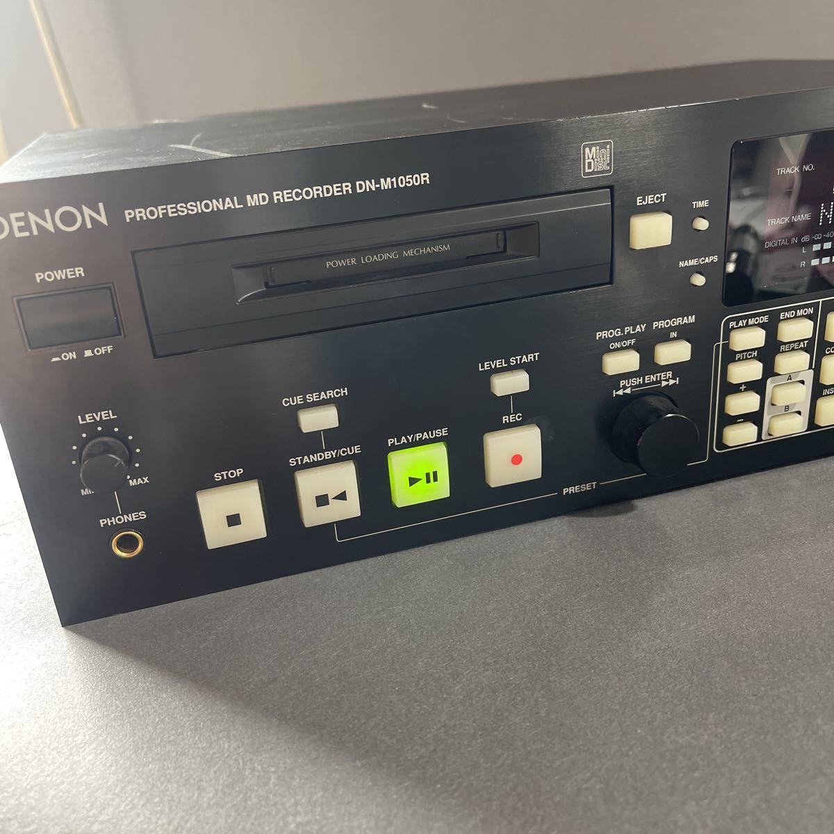 D890 DENON デノン DN-M1050R 業務用 MDデッキ レコーダー プレーヤー  