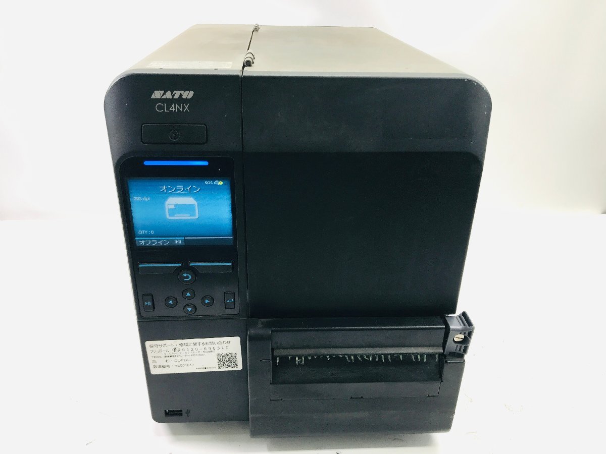中古動作品 SATO CL4NX-J BARCODE PRINTER CL4NX-J SATO 中古動作品