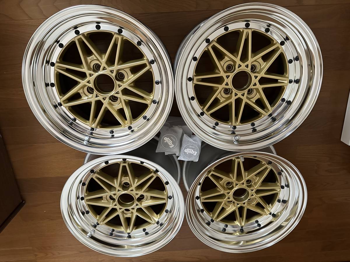 美品】WORK Equip 03 エクイップ 15インチ 8.5J+16(disk A) 8.5J+13 