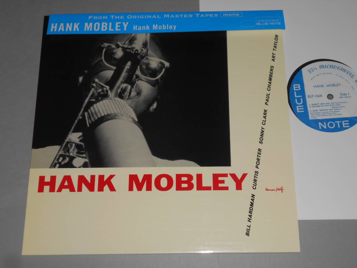 ハンク・モブレー プレミアム復刻 DBLP-017 ブルーノート 重量盤レコード プレミアム復刻！Hank Mobley（Blue Note日本盤） Hank Mobley Note