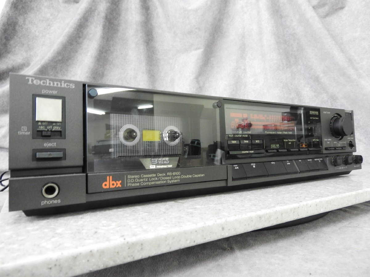 ☆ Technics テクニクス RS-B100 カセットデッキ ☆ジャンク
