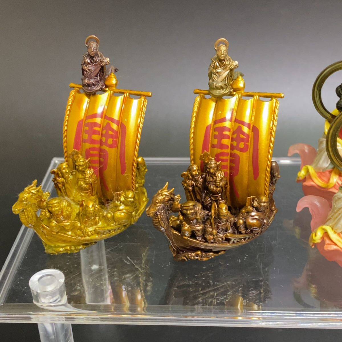 海洋堂 福神根付 毘沙門天 七福神 フィギュア グッズ コレクション 
