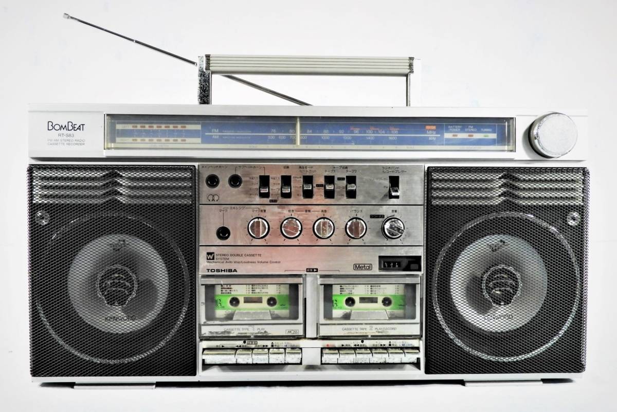 RT-S83 TOSHIBA BomBeat ラジカセ 東芝 BOMBEAT - Yahoo!オークション