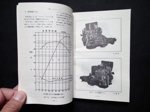 1964年 非売品 プリンス自動車 整備法 G1 G2型エンジン編 2代目 