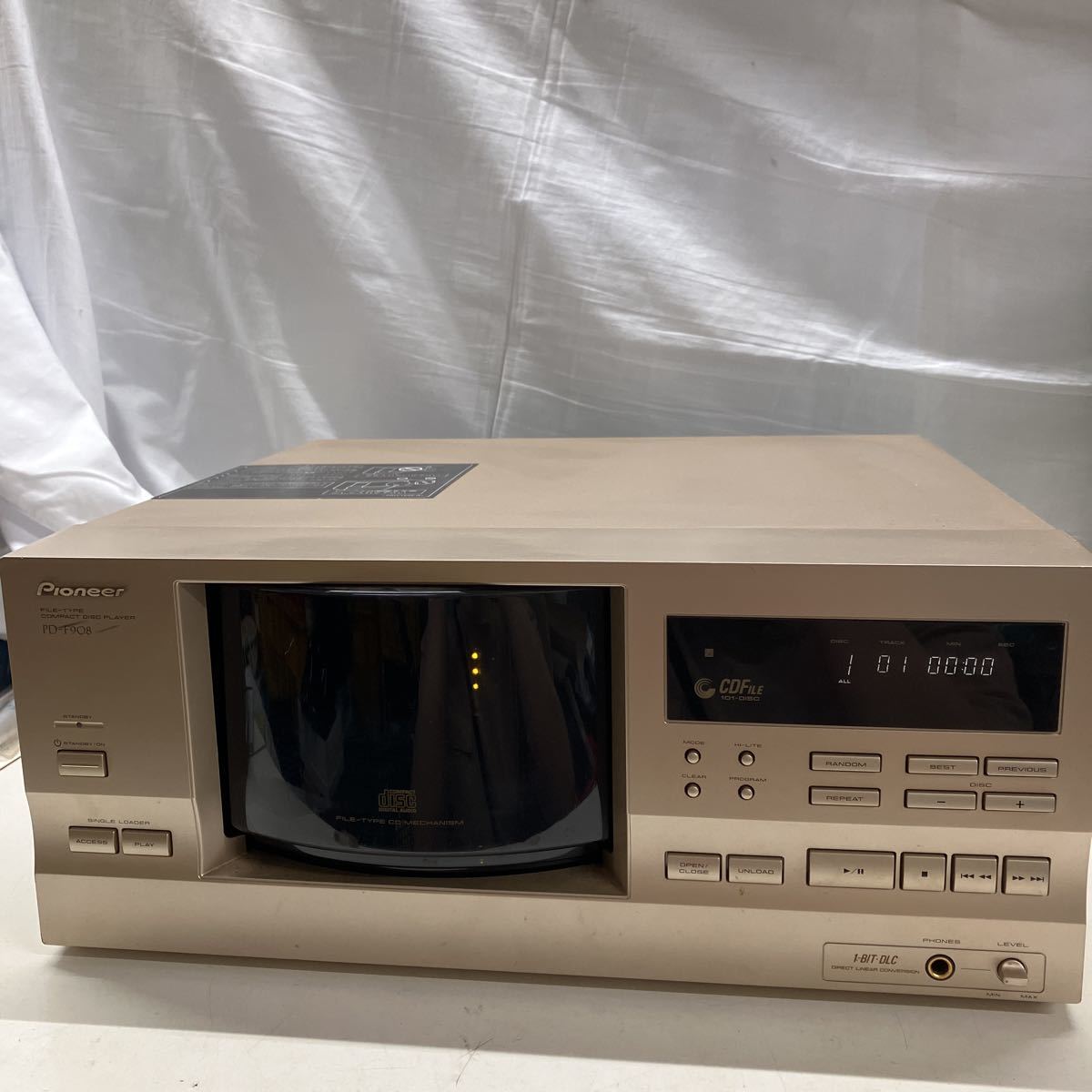 ●50623-⑤ Pioneer オーディオ機器 FILE-TYPE CD Player PD-F908 プレーヤー