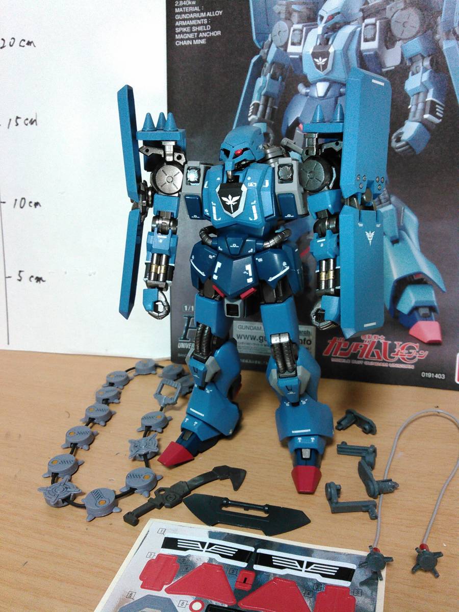 HGUC 1/144 シュツルムガルス 袖付き 塗装 完成品 ガンダム UC ゼータ 