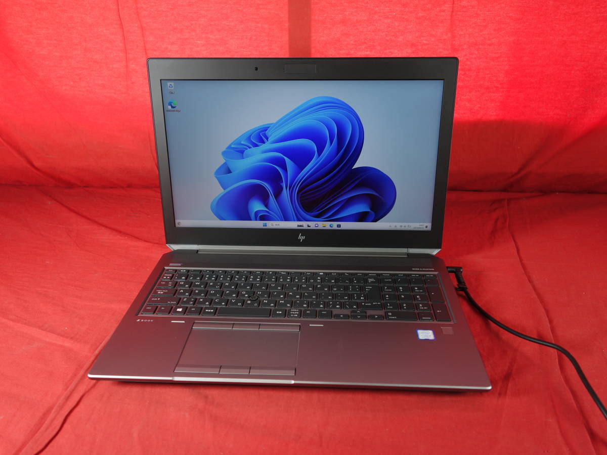 新品SSD256GB】 HP ZBook 15 G5 【Core i7-8750H】 ☆ Windows 11