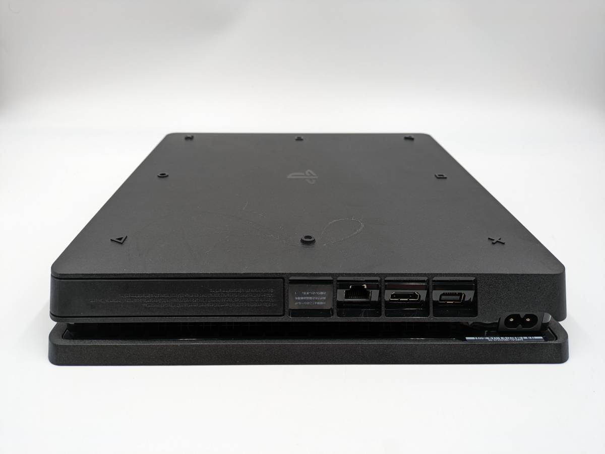 ⑭1円～【動作良好品】本体のみ PlayStation 4 ジェット・ブラック 