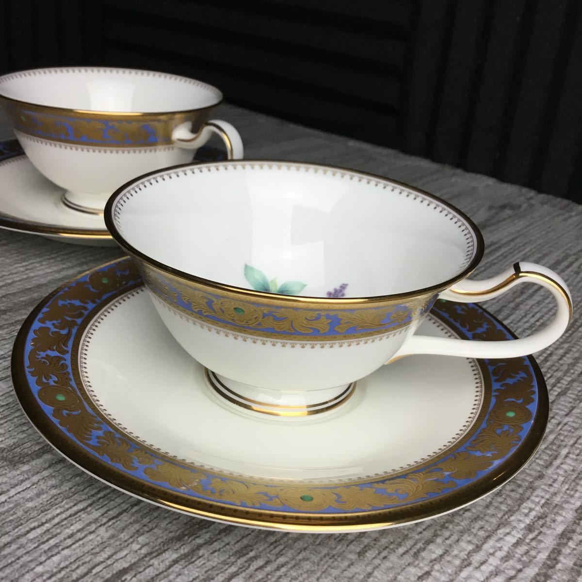 Wさ1101○RAYNAUD LIMOGES レイノー リモージュ シキオン プレート 2枚
