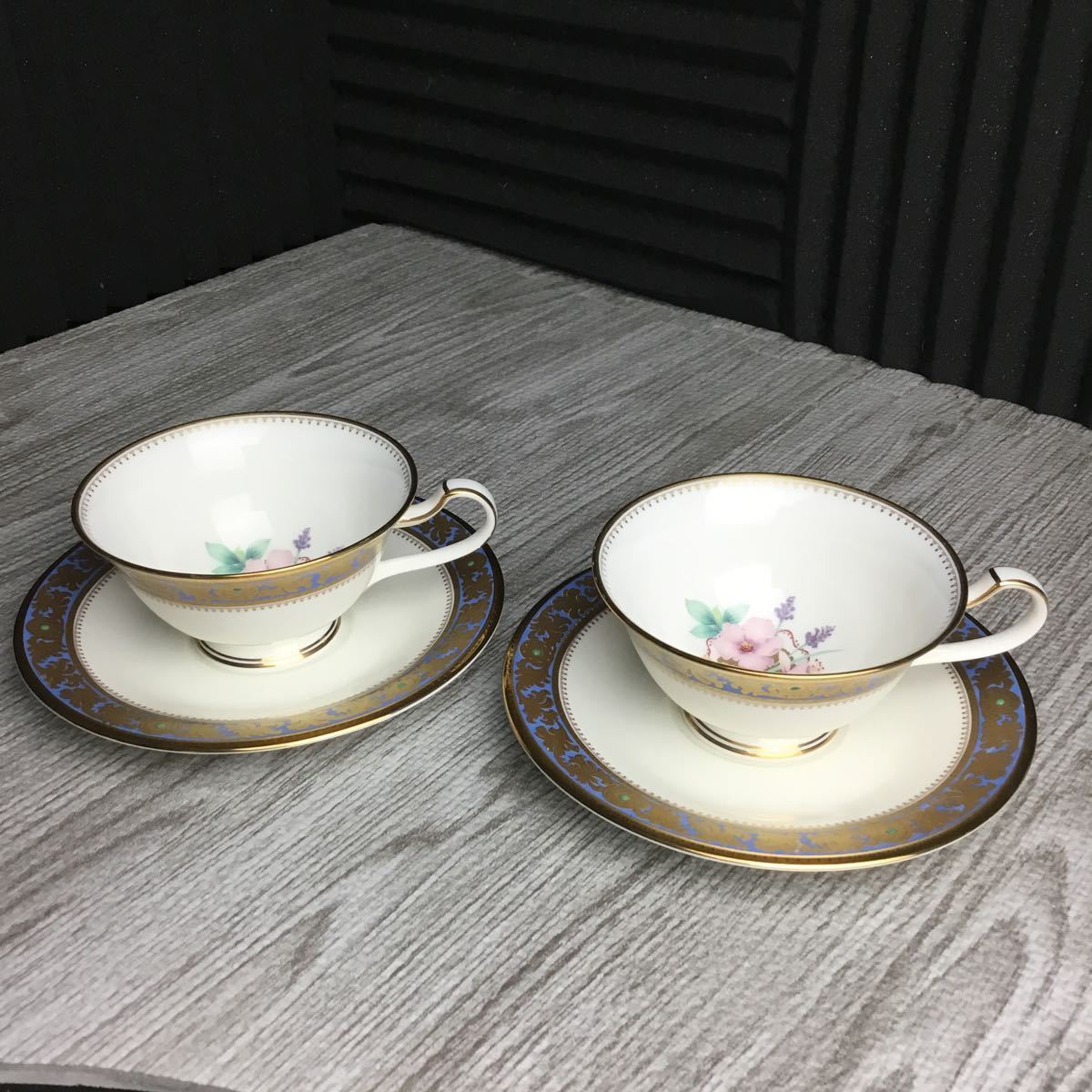 ノリタケ カップ&ソーサー グランドブローチ ペア NORITAKE GRAND 