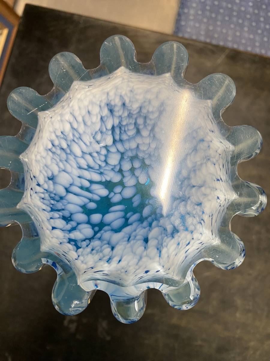 NARUMI ナルミ グラスワークス フラワーベース サーフ 一輪挿し 新品 NARUMI ナルミ グラスワークス フラワーベース サーフ 一輪挿し 2個