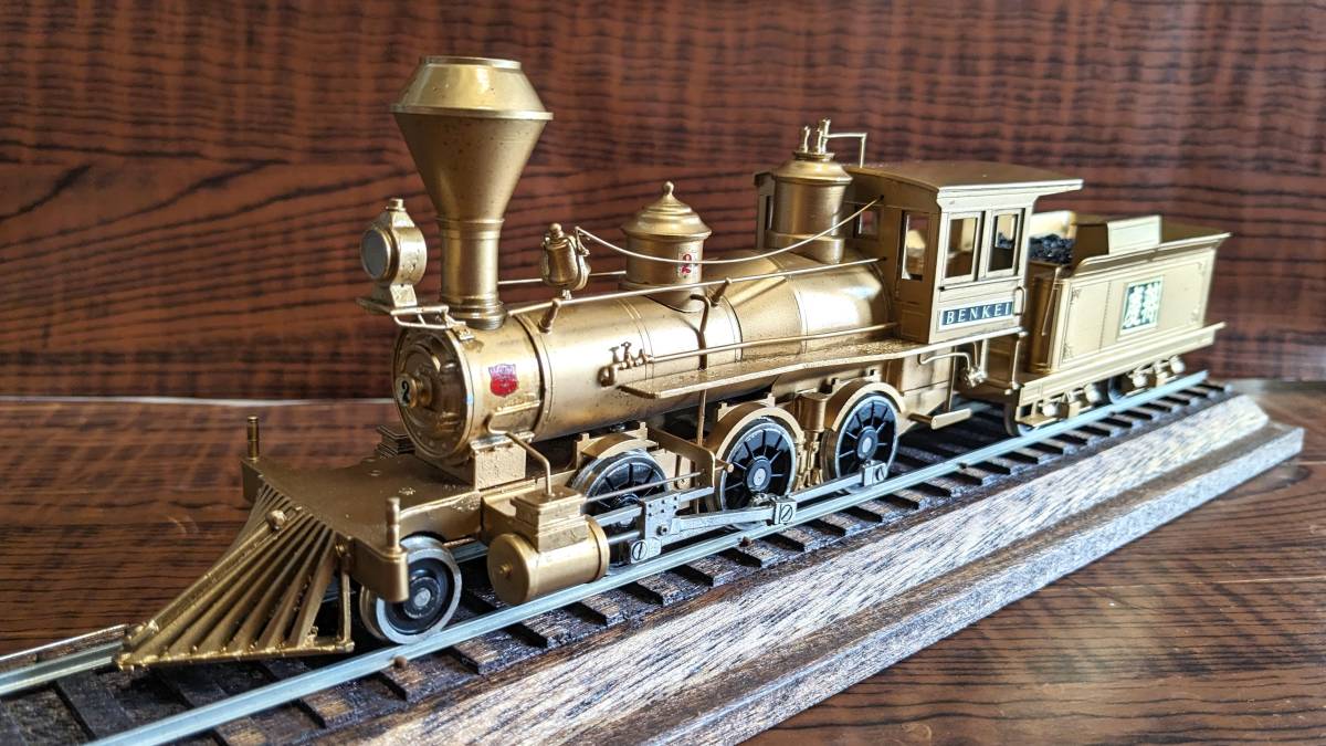 ☆弁慶号☆H.K.PORTER☆BENKEI☆蒸気機関車☆模型ディスプレイケース