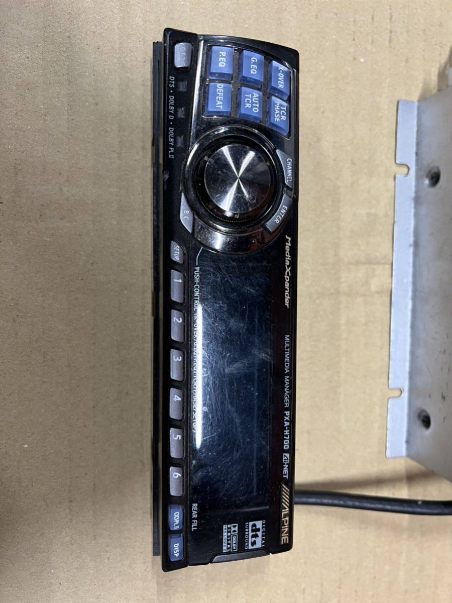 【定番人気，SALE】 ALPINE PXA-H700 実動 オマケ付(アンプ)｜売買されたオークション情報、yahooの商品情報をアーカイブ公開 - オークファン アンプ