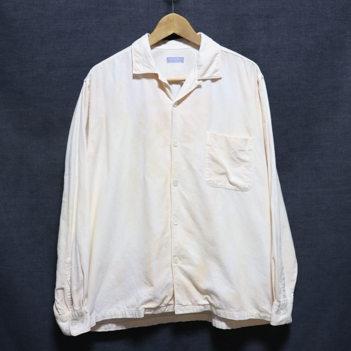 希少【comme des garcons homme】オープンカラー/シャツ 長袖シャツ