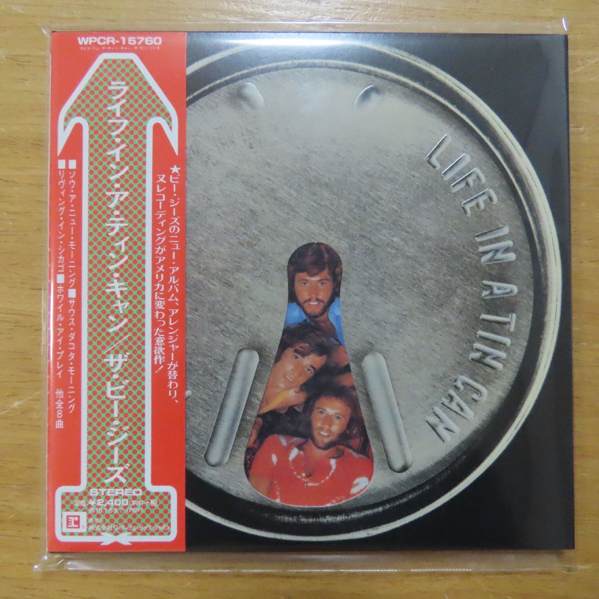 4943674181650;【CD】ビー・ジーズ / ライフ・イン・ア・ティン・キャン(紙ジャケット仕様)　WPCR-15760