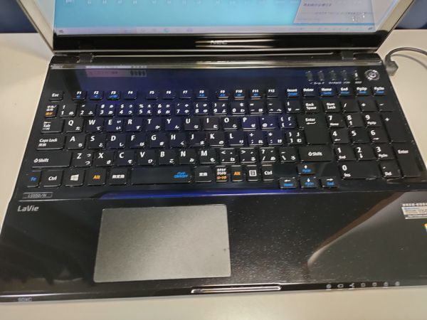 ジャンク】NEC LaVie LS550/NSB PC-LS550NSB i5仕様(CPU等欠品) BIOS
