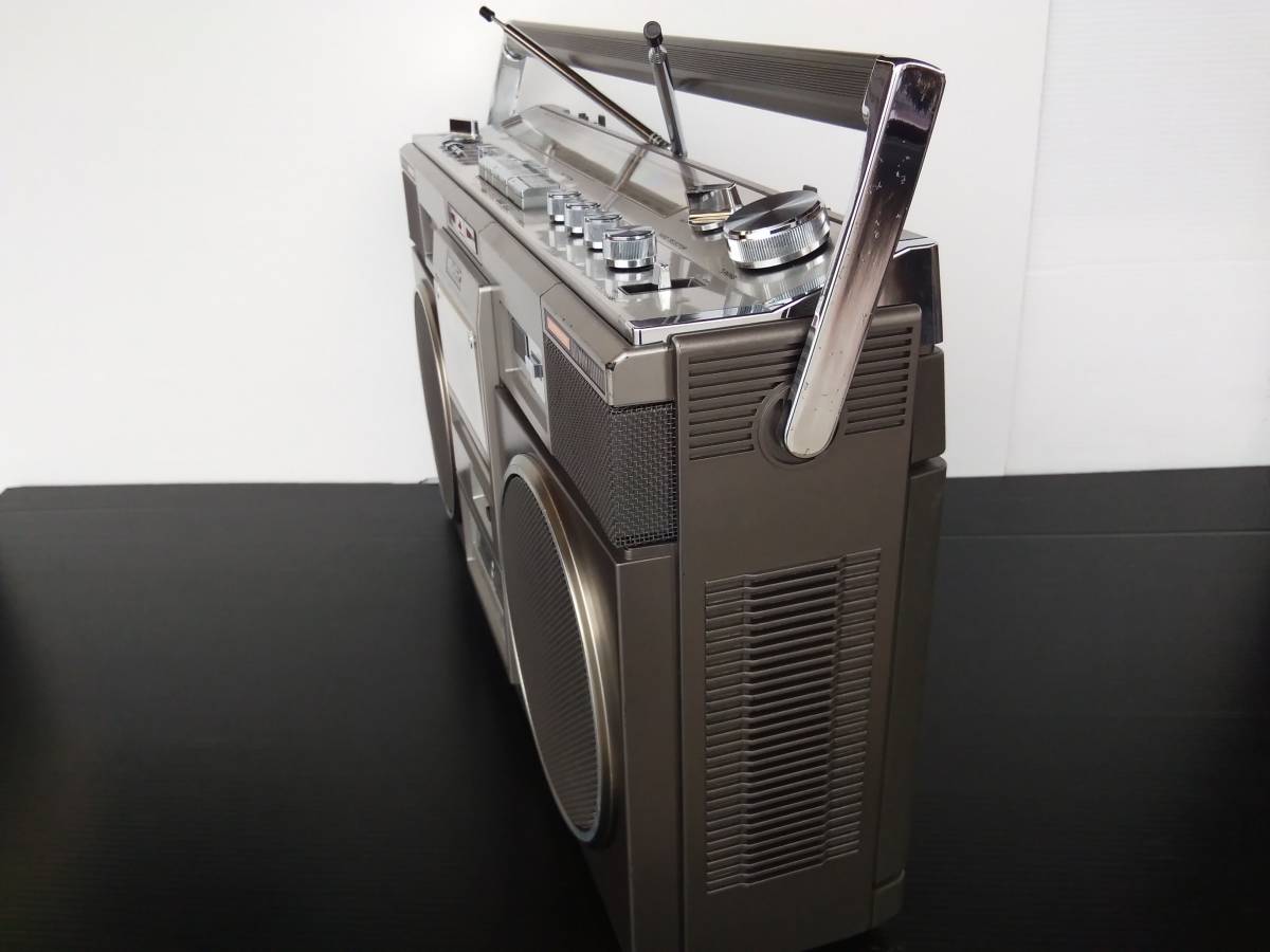 HITACHITRK-8600RM 日立 昭和のラジカセ 録音・再生・ラジオ受信 確認