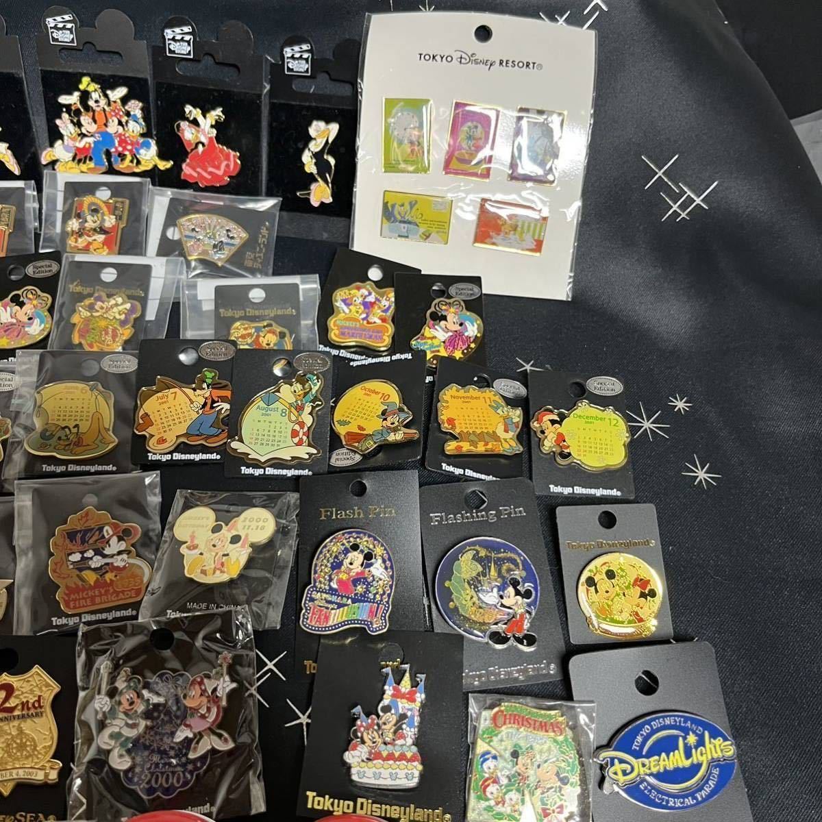 ディズニー ピンバッジ 120点以上 大量まとめ売り 美品 周年